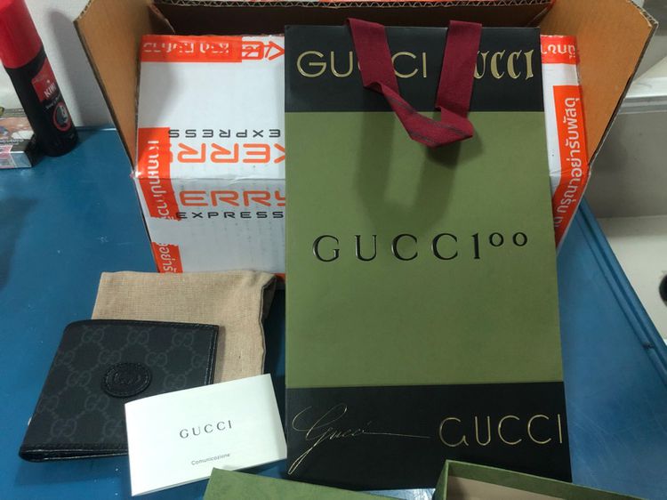 กระเป๋าสตางค์ Gucci ของแท้ มือหนึ่ง อปก. ครบ รูปที่ 11