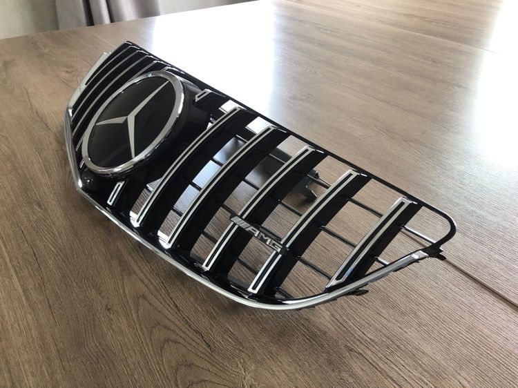 กระจังหน้า Benz W207 GT AMG ดาวกระจก พร้อมดาวจม ใส่รุ่น Facelift 2014 2015 2016 2017 2018 รูปที่ 4