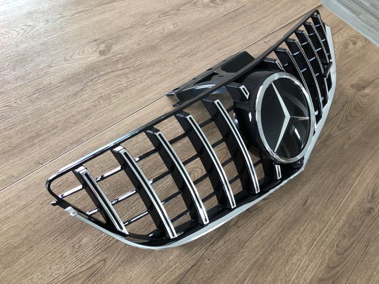 กระจังหน้า Benz W207 GT AMG ดาวกระจก พร้อมดาวจม ใส่รุ่น Facelift 2014 2015 2016 2017 2018 รูปที่ 6