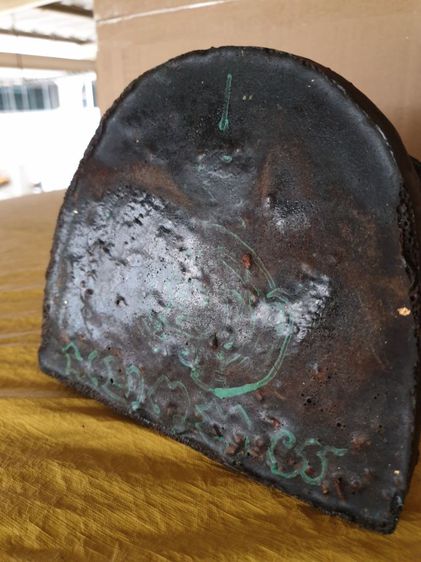 พระบูชาสมเด็จพุฒาจารย์โต เนื้อเรซินผสมข้าวสารหิน  เก่าหายาก มีจารใต้ฐาน  ไม่ทราบวัด รูปที่ 7