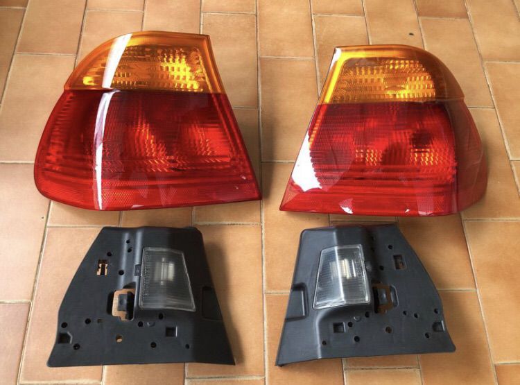 ไฟท้าย ไฟเบรก BMW E46 318i ไฟตก ของแท้ มือสอง สภาพดี รูปที่ 2