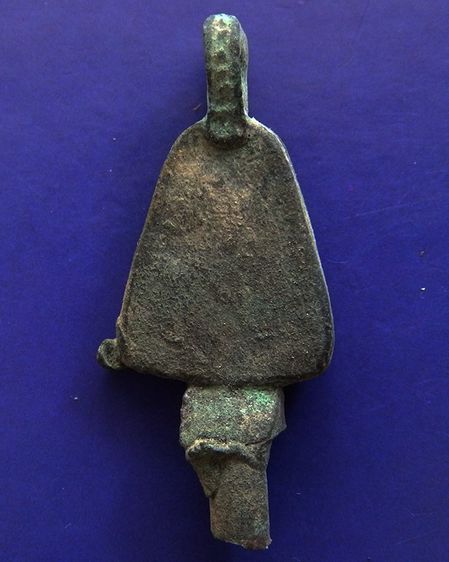 แท้ๆ จากวัด เหรียญหล่อจอบใหญ่ หลวงพ่อเงิน รุ่นปืนแตก วัดคงคาราม (บางคลานใต้) ตัดจากช่อกรรมการ รูปที่ 9