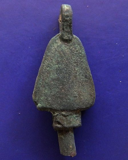 แท้ๆ จากวัด เหรียญหล่อจอบใหญ่ หลวงพ่อเงิน รุ่นปืนแตก วัดคงคาราม (บางคลานใต้) ตัดจากช่อกรรมการ รูปที่ 13