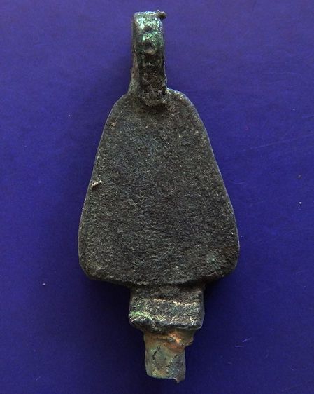 แท้ๆ จากวัด เหรียญหล่อจอบใหญ่ หลวงพ่อเงิน รุ่นปืนแตก วัดคงคาราม (บางคลานใต้) ตัดจากช่อกรรมการ รูปที่ 7