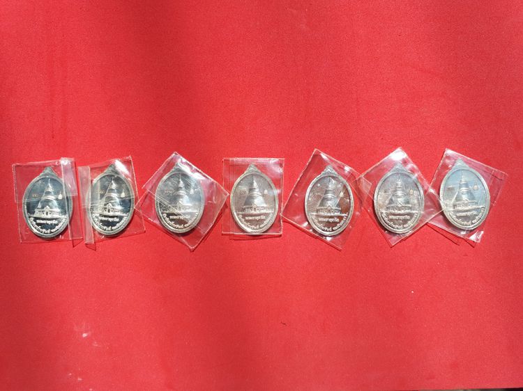 เหรียญ หลวงพ่อปลดหนี้ รุ่นสมปรารถนา มั่งมีศรีสุข วัดพระธาตุวาโย หมายเลขสวย เนื้อเงิน มี 7 สี ขนาดประมาณ​ 2.2x3.5 ซม. เหรียญมียิงเลเซอร์โค๊ต  รูปที่ 4