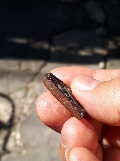 เหรียญเจ้าสัว ห่วงเชื่อม เนื้อโลหะผสม รุ่นแรกๆ หลังเรียบ มีน้ำหนัก เก่า เนื้อแห้ง แข็ง ผิวเดิม ศิลปะการหล่อสวยเป็นธรรมชาติ Classic หายาก ไม่ รูปที่ 5