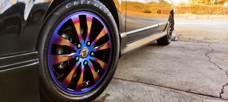 ซ่อมล้อ ล้อคด ล้อแตก ล้อดุ้ง ทำสี ปัดเงา คต ดุ้ง เชื่อมแตก  ปัดเงา เปลี่ยนสี ตีปลอกกันสั่น ทำ specer ทำ adaptor แปลงรู pcd ขาย ล้อแม็กซ์ ยาง รูปที่ 3