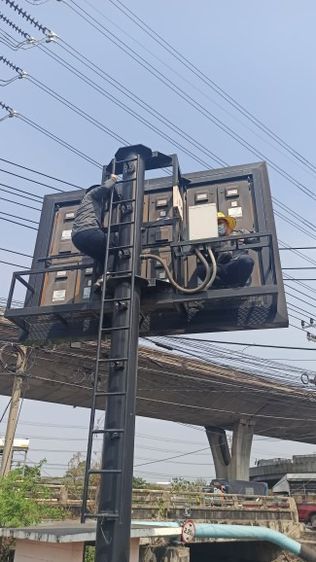 รับซ่อมป้ายโฆษณา LED Full Color ทุกขนาด รับซ่อมโมดูล P10-P3 จำหน่ายอุปกรณ์จอโฆษณา รูปที่ 4