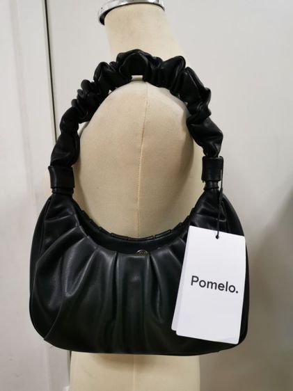 อื่นๆ หนัง PU กระเป๋าถือครอสบอดี้สีดำ Pomelo