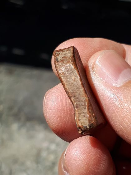 พระซุ้มกอ พิมพ์กลาง กรุวัดบรมธาตุ กำแพงเพชร เนื้อดิน มีแร่ดอกมะขาม สีแดงเข้ม ผิวมันเงา แห้ง หลังสวย ตำหนิครบ กนกติดแขนด้านซ้าย ตามสูตร จับอง รูปที่ 3