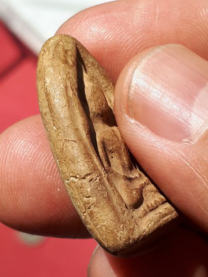 พระพิมพ์นางพญาสะดุ้งกลับ หลังจาร เนื้อว่าน หลวงปู่บุญ วัดกลางบางแก้ว จังหวัดนครปฐม ปี 2456 เนื้อมัน แน่น มีน้ำหนัก เนื้อจะแห้ง ละเอียด ผิ รูปที่ 4