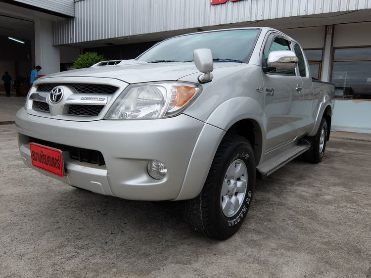 Toyota Hilux Vigo 2006 3.0 Prerunner E Pickup ดีเซล เกียร์ธรรมดา เทา รูปที่ 4