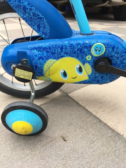จักรยานเด็ก ยี่ห้อ B Twin สีน้ำเงิน ขนาด 14นิ้ว  รูปที่ 14