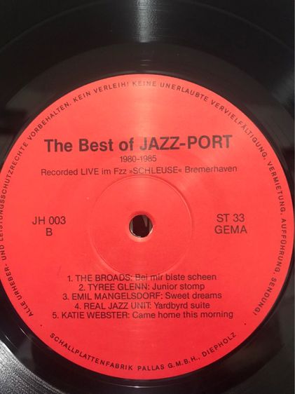 แผ่นเสียง The Best of jazz Port รูปที่ 7