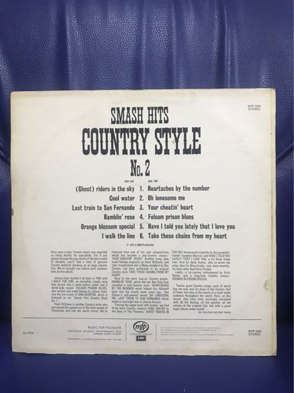 แผ่นเสียง Smash hits Country Style  รูปที่ 2