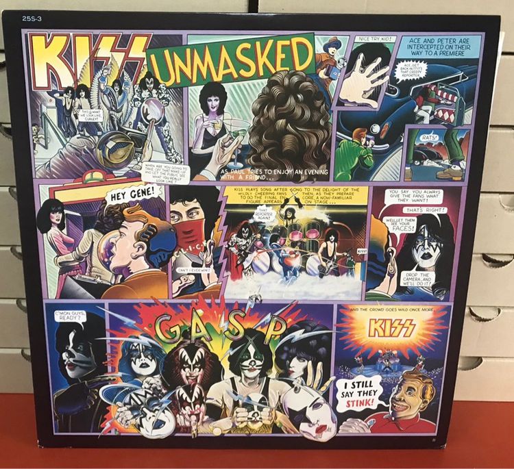 แผ่นเสียง Kiss 