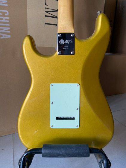 Maya MST-50 สี Sunburst สี Metalic Gold กีตาร์ไฟฟ้าทรง Strat Electic Guitar รูปที่ 13