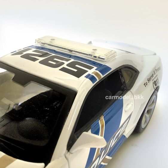 โมเดลรถเหล็ก Chevrolet Camaro RS SS Police ปี 2010 แบรนด์ Maisto ขนาด 1 ต่อ 24 โมเดลรถเชฟโรเลต คาเมโร่ รถตำรวจ Police Diecast CarModelBKK รูปที่ 5