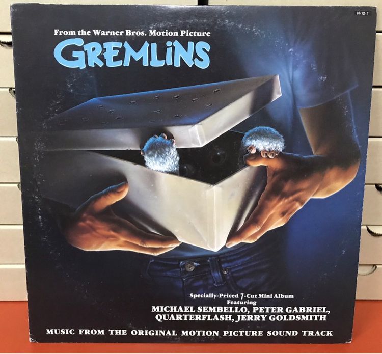 ภาษาอังกฤษ แผ่นเสียง เพลงประกอบภาพยนต์ เกรมลิน ปีศาจซน Gremlins 