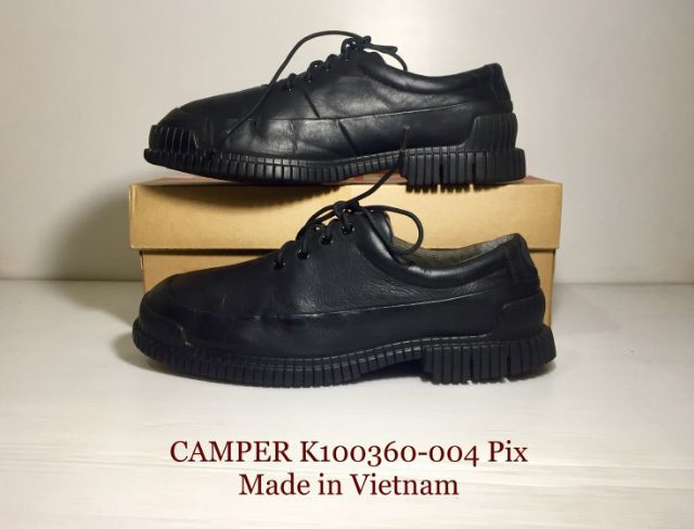 CAMPER Shoes 42EU(27.2cm) ของแท้ มือ 2 รุ่น Pix, รองเท้า CAMPER หนังแท้ พื้นเต็ม Genuine and Original ป้ายโลโก้ครบ ไม่มีตำหนิใดๆ สวยมาก รูปที่ 2