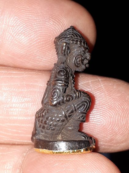 หนุมาน ก้นทองคำ ตอกโค็ดศาลา และ เลข 3 หลวงปู่ทิม วัดละหารไร่ จังหวัดระยอง สภาพสวยสมบูรณ์ เก่า แท้ แปลก หายาก รูปที่ 7