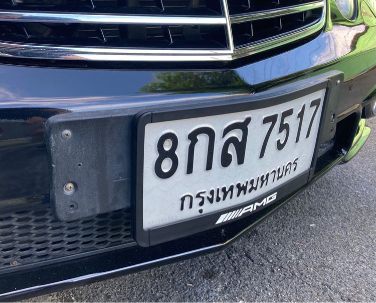 กรอบป้ายทะเบียน AMG Benz พลาสติก สีขาว สีแดง รูปที่ 10