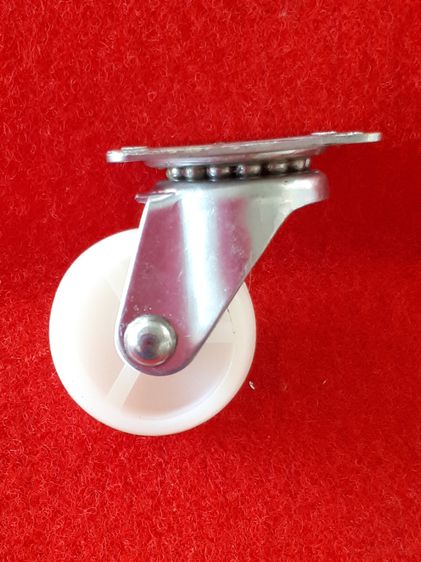 (80) ลูกล้อไนล่อนซิกแป้นหมุน OSG  ขนาด 1 นิ้วครึ่ง 1กล่องมี 2 เซต มี 8 ลูก  รูปที่ 2