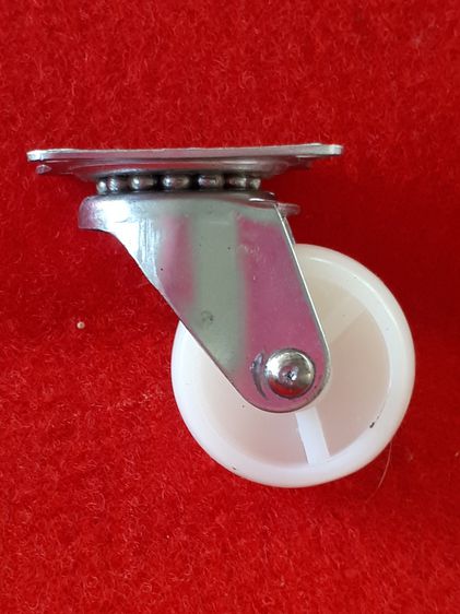 (80) ลูกล้อไนล่อนซิกแป้นหมุน OSG  ขนาด 1 นิ้วครึ่ง 1กล่องมี 2 เซต มี 8 ลูก  รูปที่ 4