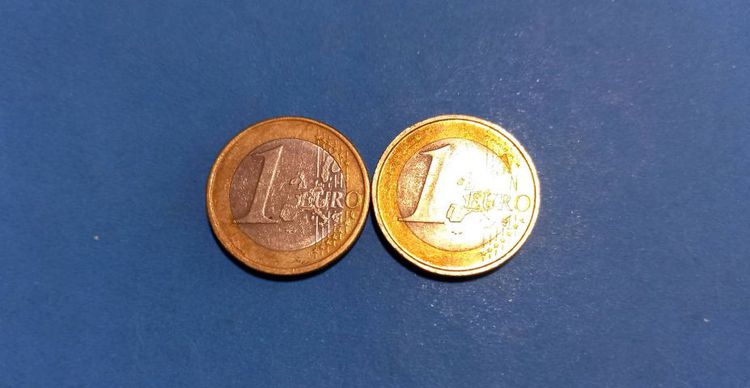 (BK-8845) เหรียญ ต่างประเทศ  เยอรมัน 1 EURO ปี 2002 น.น.7.47 กรัม (เซต2 เหรียญ ) รูปที่ 3