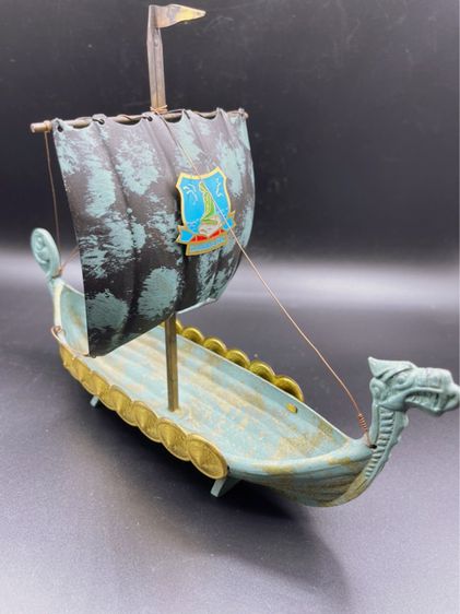 Viking เรือไวกิ้ง สร้างโดย Iron Art, โคเปนเฮเกน นำเข้าจาก Danmark  รูปที่ 3