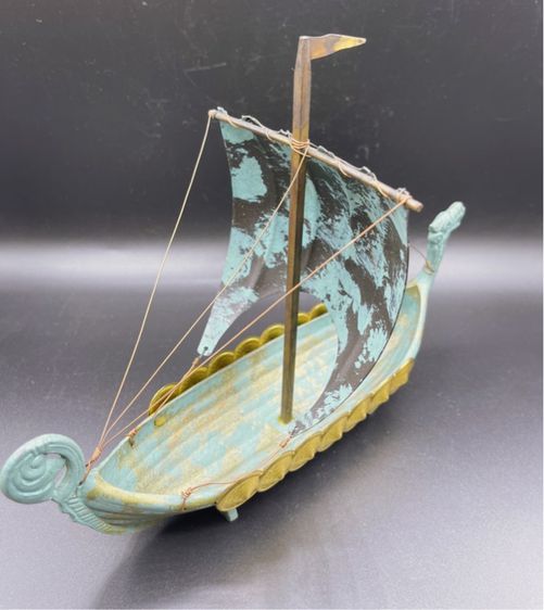 Viking เรือไวกิ้ง สร้างโดย Iron Art, โคเปนเฮเกน นำเข้าจาก Danmark  รูปที่ 4