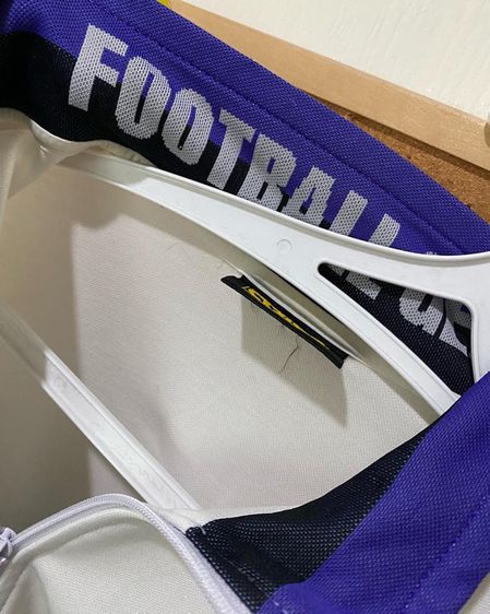 เสื้อวอร์มสีม่วงขาว แบรนด์ Asic  รูปที่ 6