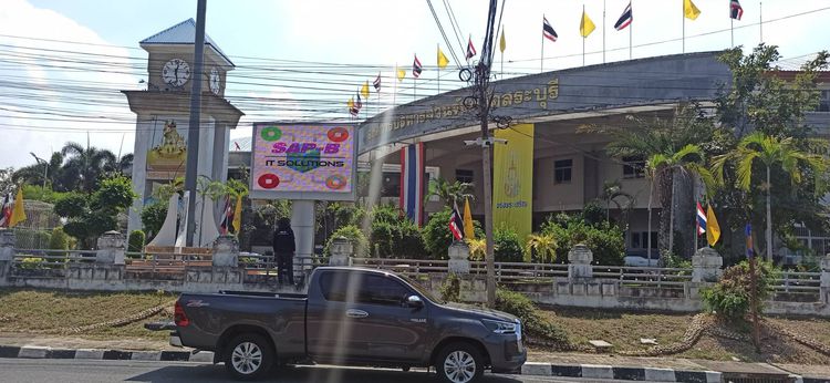รับซ่อจอโฆษณา จอประชาสัมพันธ์  LED Full Color ทุกขนาด รับซ่อมโมดูล P10-P3 จำหน่ายอุปกรณ์จอโฆษณา รูปที่ 5