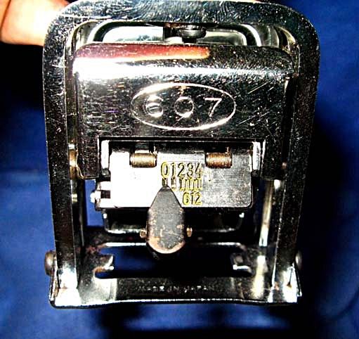 เครื่องตีเบอร์ MAX 607 6 หลัก งาน Made in Japan รูปที่ 9