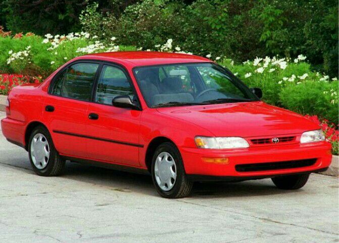 มือเปิดประตูด้านนอก หน้าซ้าย โตโยต้า AE100-101 3ห่วง ปี 92-95 มือ2ของแท้ สภาพสวย1อัน รูปที่ 3