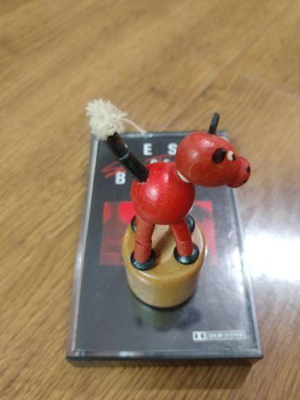 ขายของเล่น ของสะสม ม้าไม้ดุ๊กดิ๊ก สีแดงดำ Made in Germany สวย สภาพดี รูปที่ 3