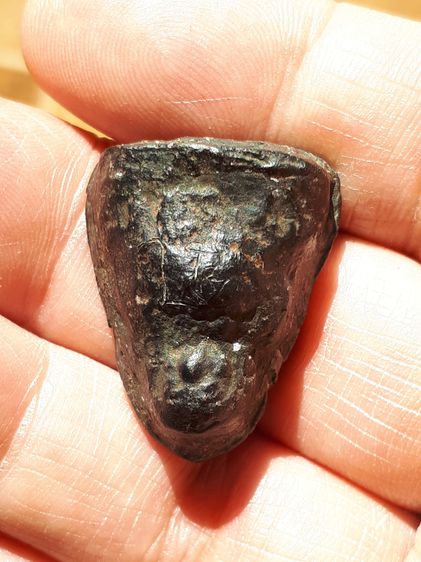 พระสังกัจจายน์ วัดดอนอะราง จารมือ หลังฝังท้าวเวสสุวรรณ ใต้ฐานจารชื่อ เนื้อตะกั่ว หลวงปู่หมุน ฐิตสีโล ปี 2525 พระสังกัจจายน์ครึ่งซีก ที่หลวงป รูปที่ 9