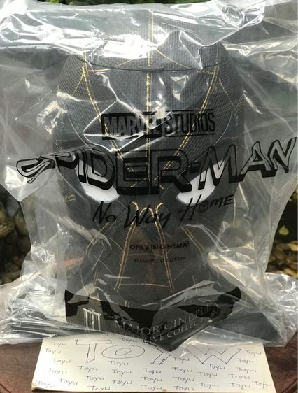 เริ่มต้น 750 บาท Spider Man Movie Spiderman No Way Home Black and Gold Bucket ถังป๊อปคอร์นสไปเดอร์แมน รูปที่ 4