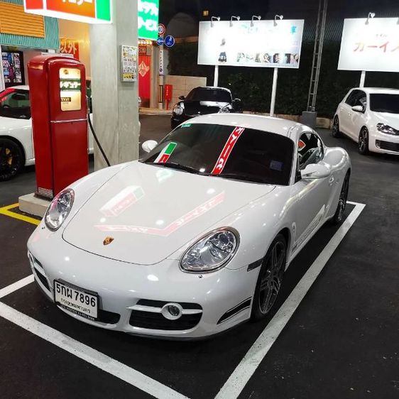 รถ Porsche Cayman 2.7 สี ขาว