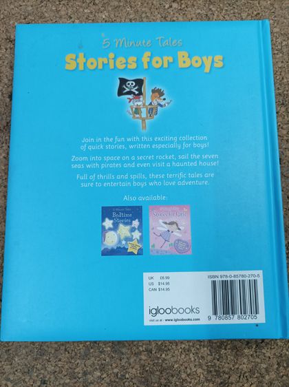 หนังสือ 5 Minute Tales (Stories for Boys) by Igloo Books Ltd  รูปที่ 2