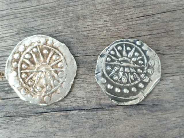 เหรียญเงินฟูนัน จากอาณาจักรโบราณฟูนัน อายุร่วม 1500 ปี