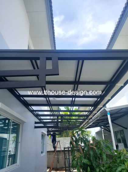 ต่อเติมห้องครัว  ต่อเติมหลังคา ต่อเติมที่จอดรถ รูปที่ 17