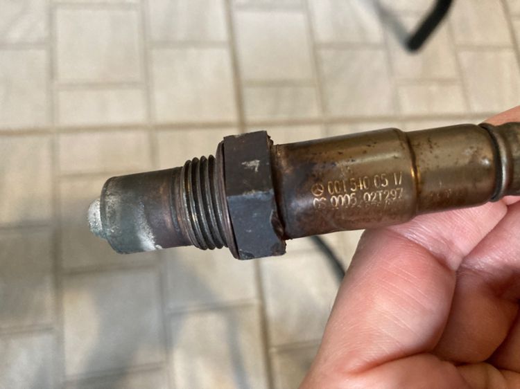 O2 Sensor BENZ เครื่อง M112 V6 2.6L CLK240 E240 ของแท้ มือสอง Part 0015400517 และ 0015407617 ใส่ W209 W211 รูปที่ 7