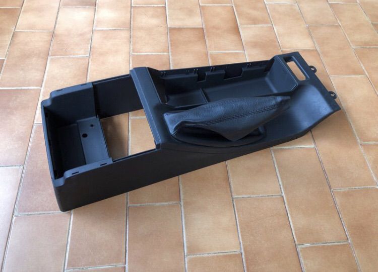 BMW E46 คอนโซลกลาง หนังหุ้ม เบรกมือ อะไหล่ ของแท้ มือสอง 318i 323i 325i รูปที่ 3