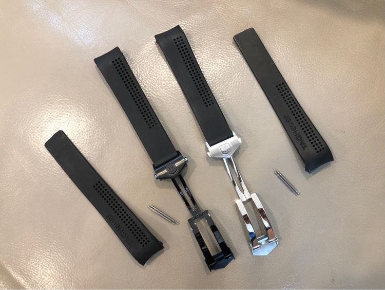 สายยาง Heuer หัวสายกว้าง 20 มิล ใส่ได้กับHeuerรุ่นหน้าปัด ManSize KingSize หรือ Chonograph Boy Size รูปที่ 13