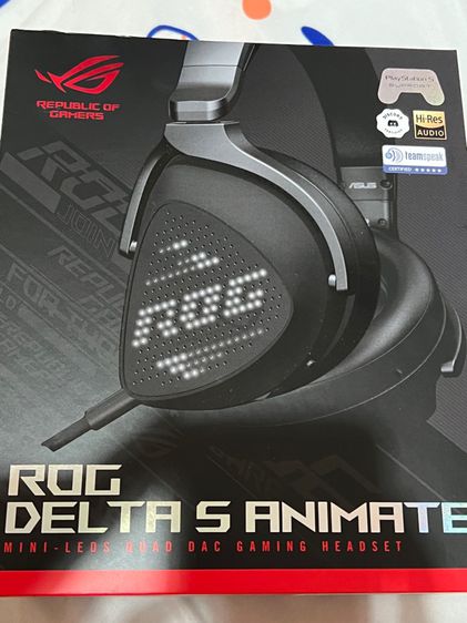 หูฟัง ASUS ROG Delta S Animate Headset ( หูฟังเกมมิ่ง ) Lightweight USB-C® gaming headset, hi-fi ESS 9281 รูปที่ 5