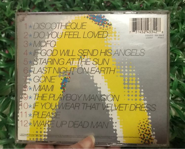 CD ซีดีเพลงสากล สภาพดี หายาก น่าสะสม🎉🎉  U2 PoP  ปกสวยมากกก แผ่นสวย ใครหาอยู่ รีบจักไปน๊าา รูปที่ 10