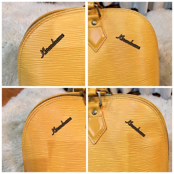 Louis Vuitton Epi Leather Alma Handbag PM  รูปที่ 14