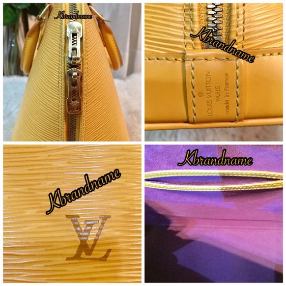 Louis Vuitton Epi Leather Alma Handbag PM  รูปที่ 16