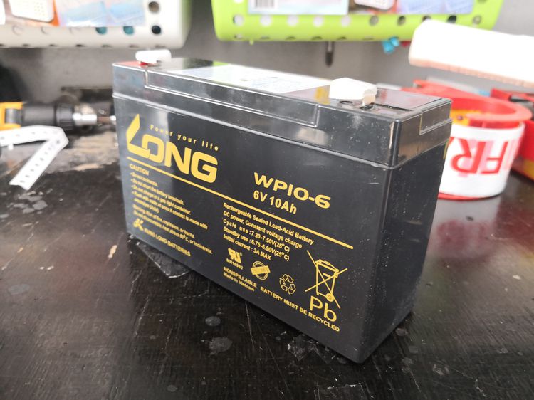 แบตรถเด็กเล่น 6v 4.5ah 7ah 12ah รูปที่ 4